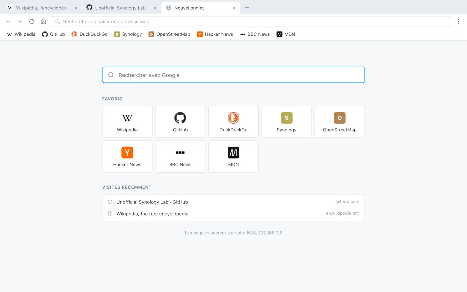 SynoBrowser pour DSM — capture d’écran 2